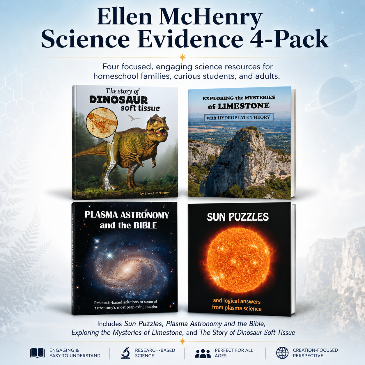 Ellen McHenry Science Evidence 4-Pack