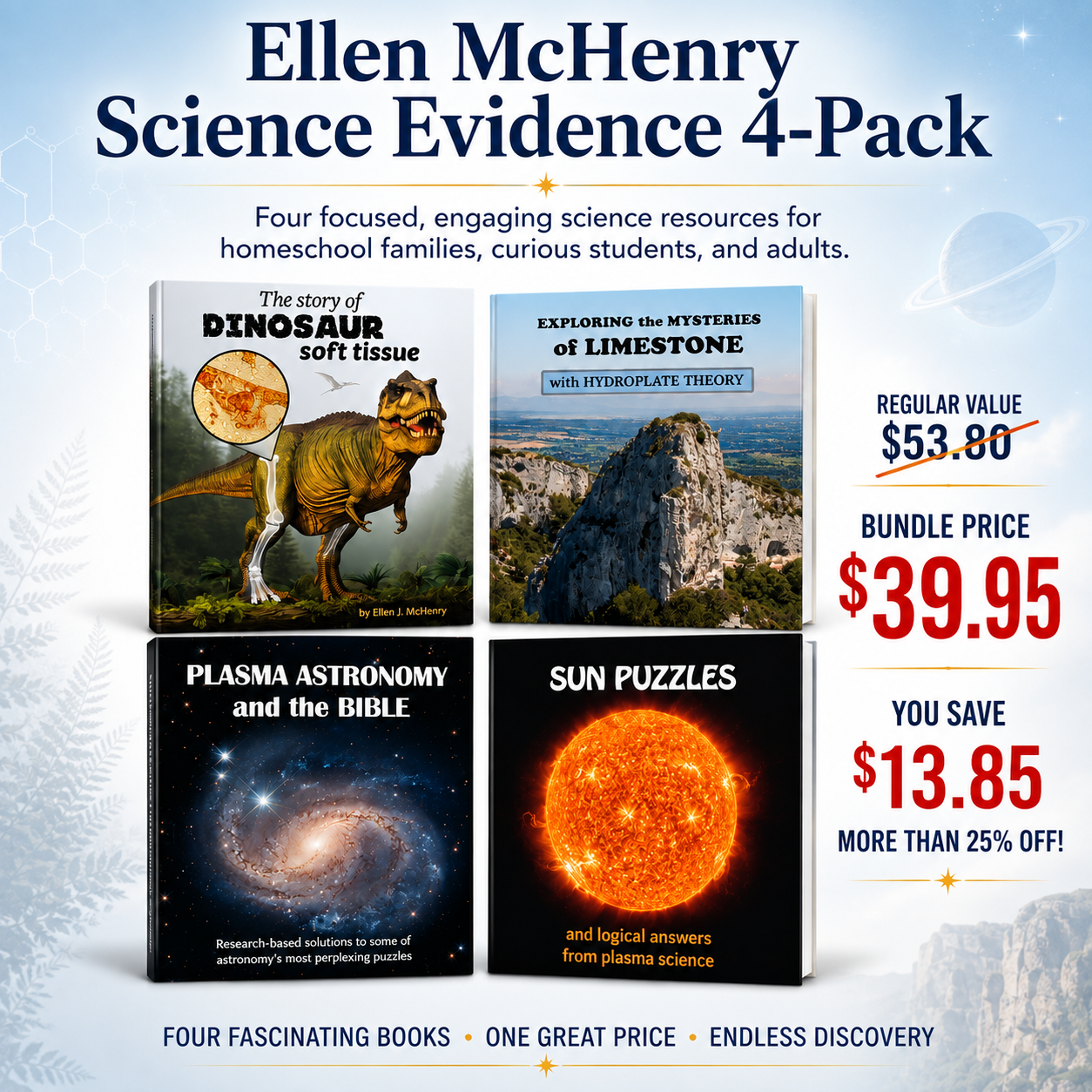 Ellen McHenry Science Evidence 4-Pack