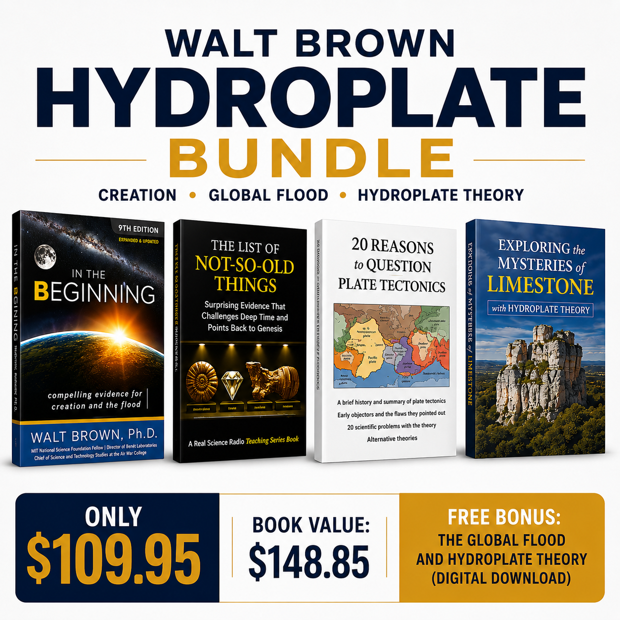 Walt Brown Hydroplate Bundle